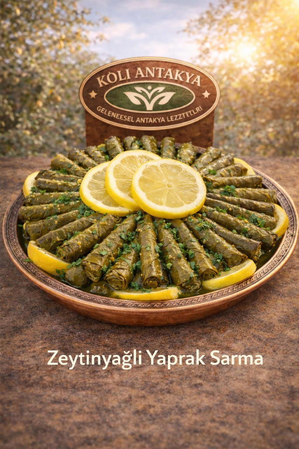 YAPRAK SARMA ZEYTİNYAĞLI ( 4 KİŞİLİK )